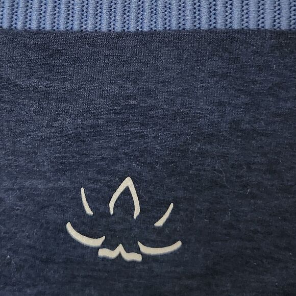 Beyond Yoga Leggings Medium Nocturnal Navy Spacedye in The Mix High Waisted Midi - Picture 4 of 9